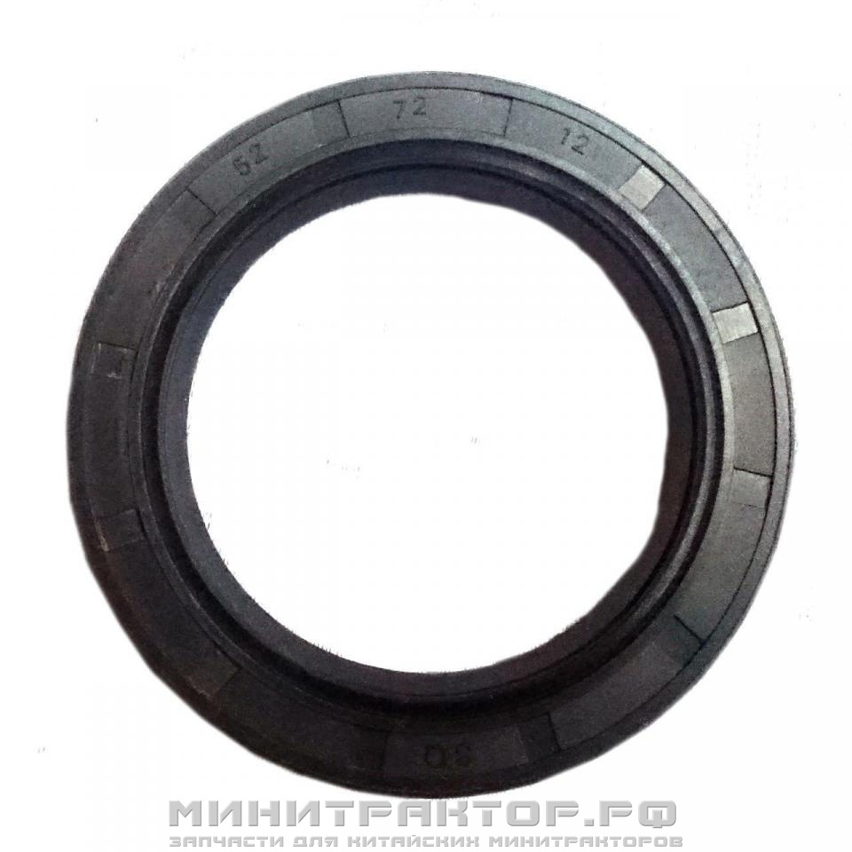 Сальник 52х72х12 (10) передний коленвала ZN390/ZN490