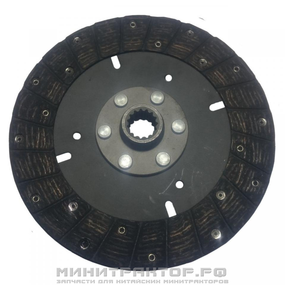 Диск сцепления (D=228 мм; 15Т) 1- дисковое КМ385ВТ, TY295IT (JD), TY2100IT (JD)
