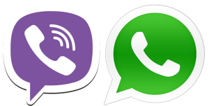 Viber и WhatsApp
